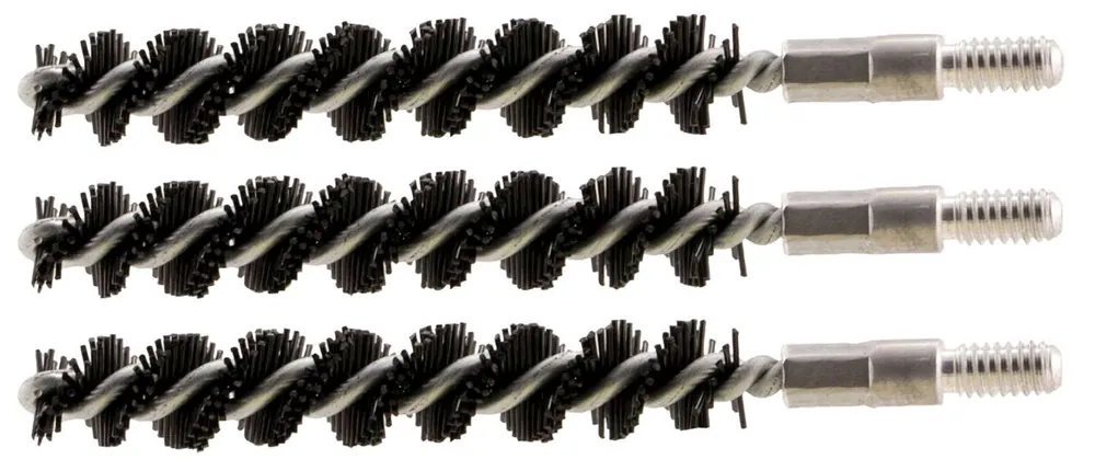 Bore Tech BTNR30003 Proof-Positive Nylon Brushes Rifle 8-32 Aluminum 2.50" Nylon Brush 3 Per Pack