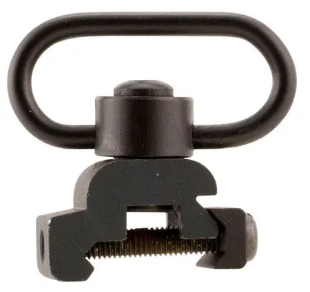 Aim Sports MT030 Sling Rail Mount Swivel Picatinny/Weaver Quick Detach w/Push Button Black Anodized