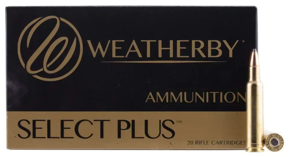 Weatherby N333250PT Select Plus 338-378 Wthby Mag 250 gr Nosler Partition (NP) 20 Round Box