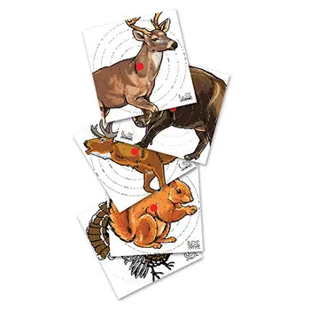 Umarex USA 2218076 Paper Targets Animals 100 Per Pack