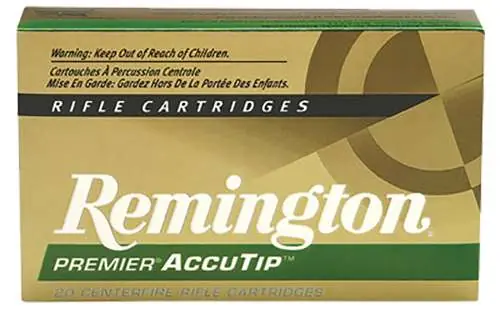 Remington Ammunition PRA280RA Premier Accutip 280 Rem 140 gr AccuTip Boat Tail 20 Round Box