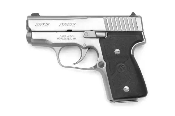 Kahr Arms M9098 Elite 9mm Luger 3" 6+1 & 7+1 Stainless Steel Black Wraparound Nylon Grip