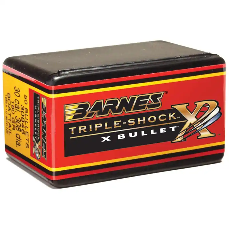 Barnes Bullets 30396 TSX 8mm .323 180 GR TSX Boat Tail 50 Per Box
