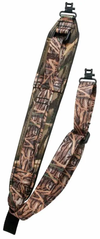 Outdoor Connection AD20918 Super Sling with Talon QD Swivels 1" W Padded Mossy Oak Shadow Grass Nylon for Rifle/Shotgun