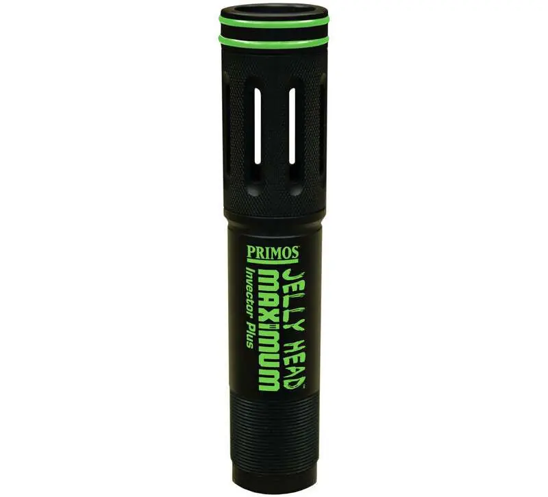 Primos 69404 Jelly Head Maximum Invector Plus 12 Gauge Turkey Steel Black