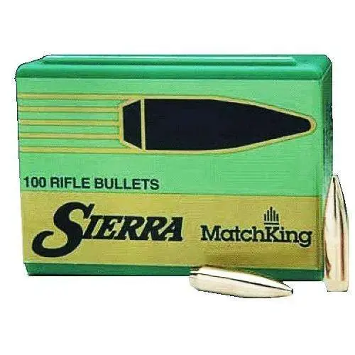 Sierra 9290T MatchKing 22 Caliber .224 90 GR Hollow Point Boat Tail (HPBT) 50 Per Box