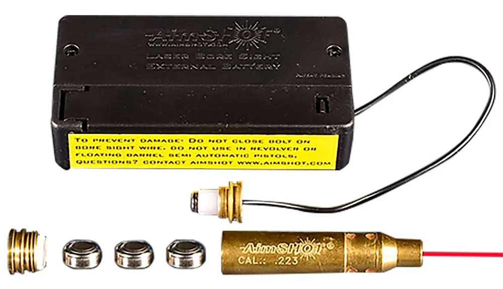 Aimshot BS22320X Boresight Laser 223 20x Laser Boresighter Cartridge 223 Rem Brass