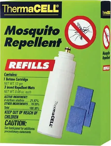 Thermacell R1 Repellent Refill Odorless 1 Cartridge/3 Mats