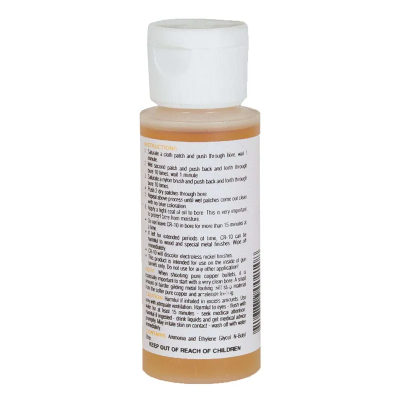 Barnes Bullets 30756 CR-10 Bore Cleaner 2 oz Squeeze Bottle