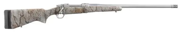 Ruger 47166 Hawkeye FTW Hunter 375 Ruger 3+1 22" Natural Gear Camo Hardwood Matte Stainless Right Hand