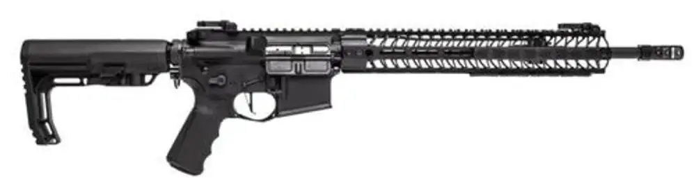 Spikes PHUR5435M3R Pipe Hitter 223 Rem,5.56x45mm NATO 16" No Magazine Black Hard Coat Anodized 6 Position MFT BMS Minimalist Stock