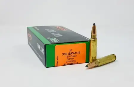 HSM 300SAV6N Game King 300 Savage 150 gr Spitzer Boat Tail (SBT) 20 Round Box