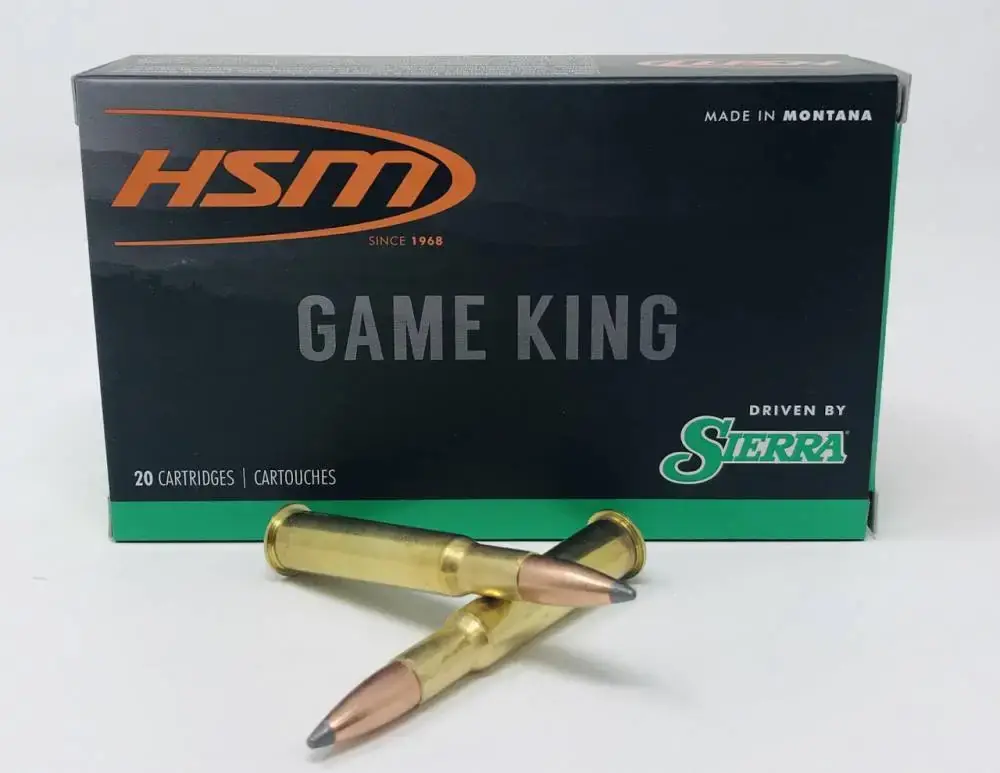 HSM 3040KRAG10N Game King 30-40 Krag 165 gr Spitzer Boat Tail (SBT) 20 Round Box