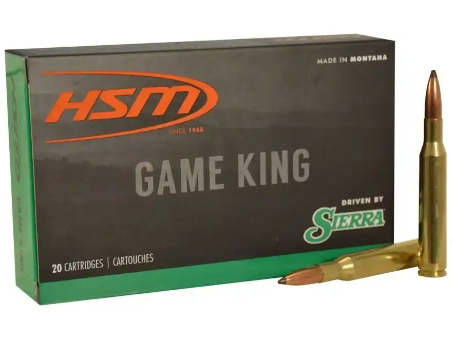 HSM 3040KRAG9N Game King 30-40 Krag 180 gr Spitzer Boat Tail (SBT) 20 Round Box
