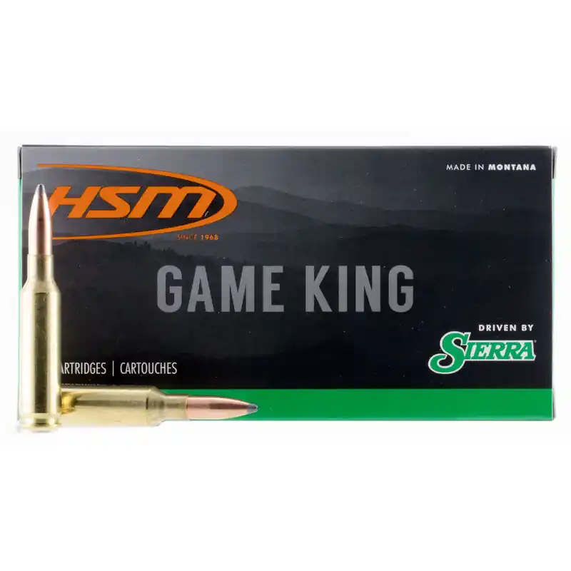 HSM 8MAUSER1N Game King 8mm Mauser 175 gr Pro-Hunter (PH) 20 Round Box