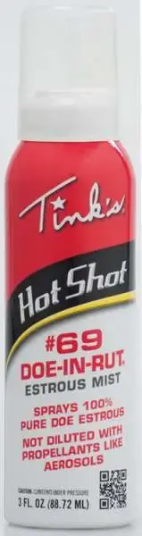 Tinks W5310 Hot Shot #69 Doe-In-Rut Lure Doe In Estrous 3 oz