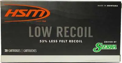 HSM 300642N Low Recoil 30-06 Springfield 150 gr Polymer Tip 20 Round Box