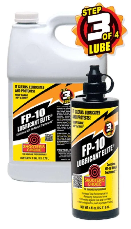 Shooters Choice FPL04 FP-10 Lubricant Elite 4 oz Squeeze Bottle