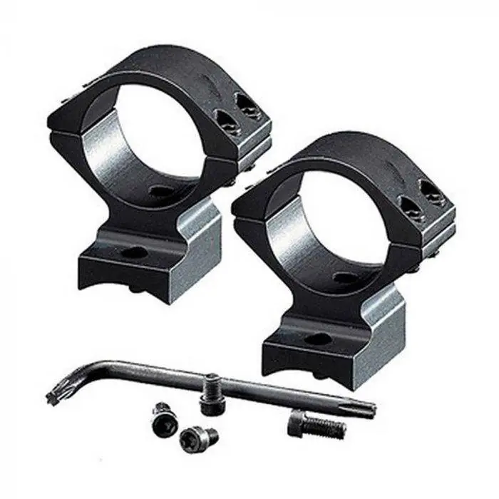 Browning 12393 Integrated Scope Mount System Weaver Browning A-Bolt, A-Bolt II 2 Piece 1" Medium Blued Matte
