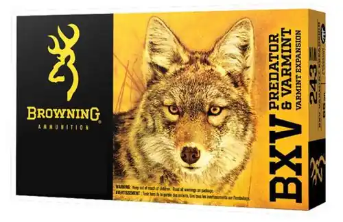 Browning Ammo B192302231 BXV 223 Rem 50 gr Polymer Tip 20 Round Box