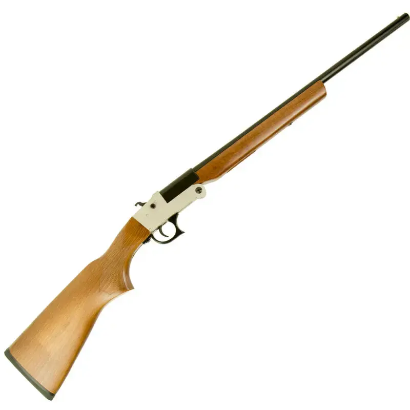 Hatfield USH410YW Youth 410 Gauge 20" 1 3" Silver Turkish Walnut Right Youth/Compact Hand