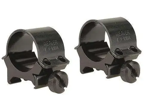 Weaver Mounts 49160 SuregripQuick Detach 1" Medium Black