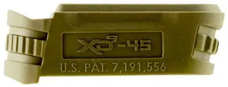 Springfield Armory XDS5001MFDE XD-S 45 ACP Mag Sleeve Flat Dark Earth Finish