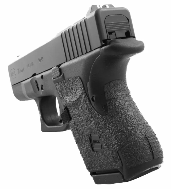 Talon Grips 117R Adhesive Grip Glock 26,27,28,33,39 Gen4 Textured Black Rubber