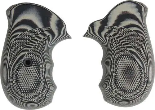 Pachmayr 61221 G10 Grip Ruger SP101 Gray/Black G10