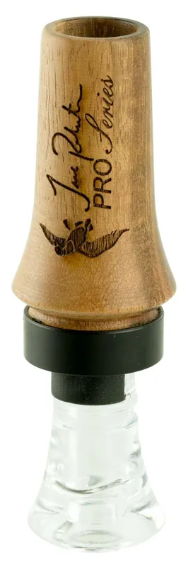 Duck Commander DCPROTW Pro Series Double Reed Duck Call Raspy Tigerwood