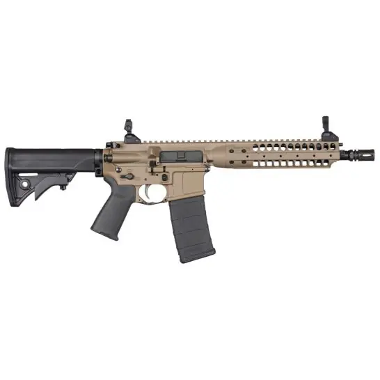 LWRC ICA5R5CK16CA Individual Carbine A5 *CA Compliant 5.56x45mm NATO 16.10" 10+1 Flat Dark Earth Cerakote Black Adjustable Stock Black Polymer Grip
