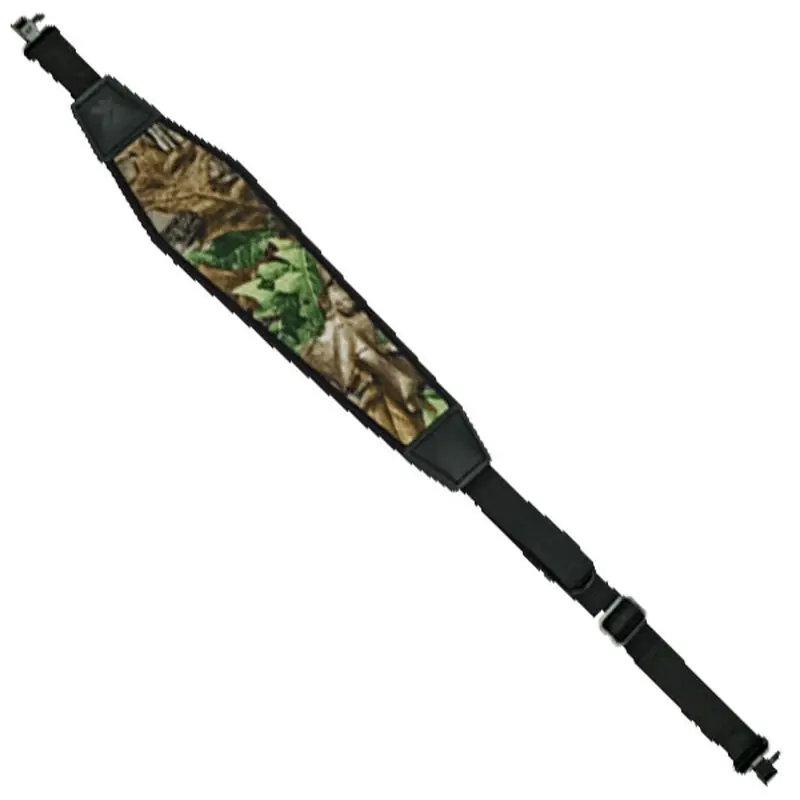 Grovtec US Inc GTSL66 Padded Sling with Swivels 1" W x 48" L Adjustable Realtree Xtra Green Nylon for Rifle/Shotgun
