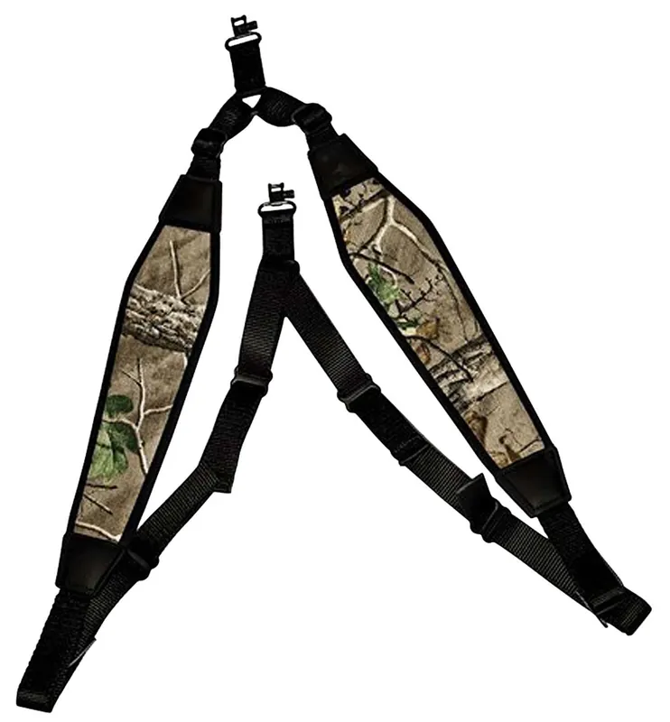 Grovtec US Inc GTSL59 BalancePoint Sling (Backpack Style) with Swivels Padded Realtree Xtra Green Nylon for Rifle/Shotgun