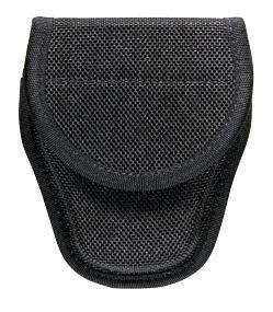 COVERED HANDCUFF CASE BLK SZ1 HOOK-LOOP