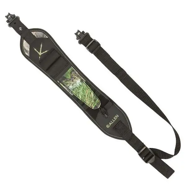 Allen 8686 Hypa-Lite Shocker Turkey Sling with Swivels 3.25" W x 35" L Mossy Oak Obsession Hypalon w/Foam for Shotgun