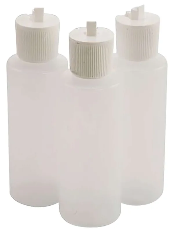 Tipton 197624 Flip Top Solvent Bottles 4 oz 3 Pack