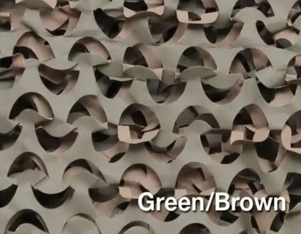 Camo Systems LW04B Premium Ultra-Lite Green/Brown Reversible 7.10'H x 19.80'L