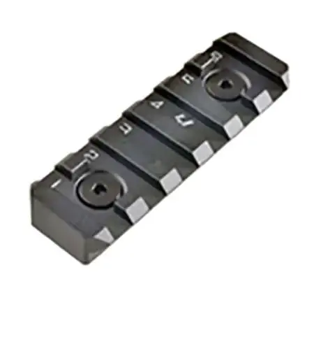 Strike LINKRS6BK Link Rail Section 6-Slot Black Anodized AR-Platform