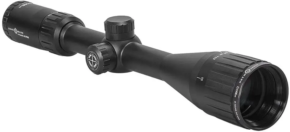 Sightmark SM13069VHR Core HX 4-16x 44mm AO Obj 24.80-6.20 ft @ 100 yds FOV 1" Tube Matte Black Finish Venison Hunter Reticle (VHR)