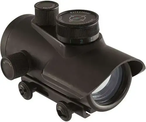 Axeon 2218640 Dot Optics 1x 30mm Obj 5 MOA Red, Green, Blue Dot