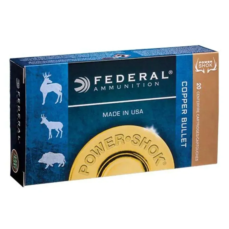 Federal 300WSM180LFA Power-Shok 300 WSM 180 gr Copper Hollow Point 20 Round Box