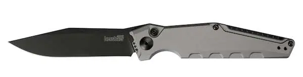 Kershaw 7900GRYBLK Launch 7 3.75" Drop Point Plain DLC Black CPM 154 Gray Anodized Aluminum Handle Folding