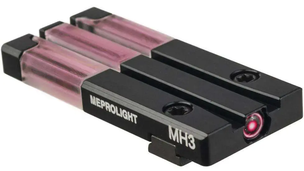 Meprolight ML63130R FT Bullseye Rem R1 Fixed Rear Red Black