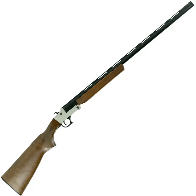 Hatfield USH12SW SGL 12 Gauge 28" 1 3" Silver Turkish Walnut Right Hand