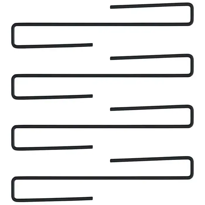 SnapSafe 75874 Handgun Hanger 44 Cal Black Steel