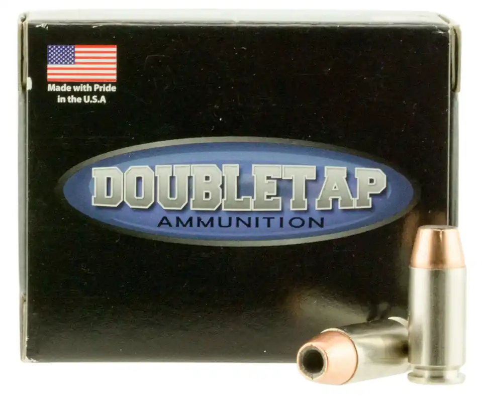 DoubleTap Ammunition 40180CE Defense 40 S&W 180 gr Jacketed Hollow Point (JHP) 20 Round Box