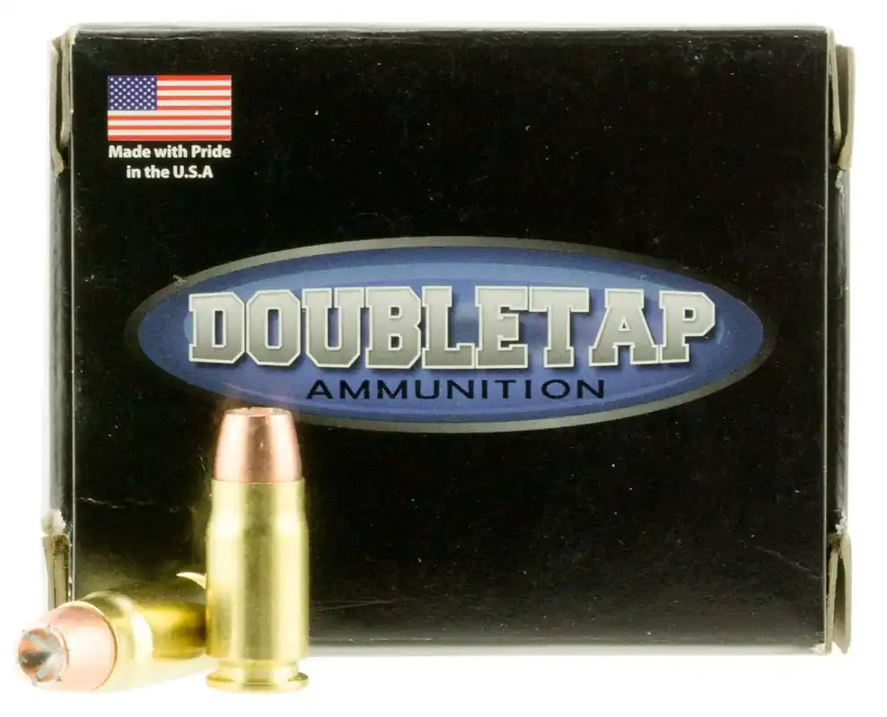 DoubleTap Ammunition 357S125BD Defense 357 Sig 125 gr Jacketed Hollow Point (JHP) 20 Round Box