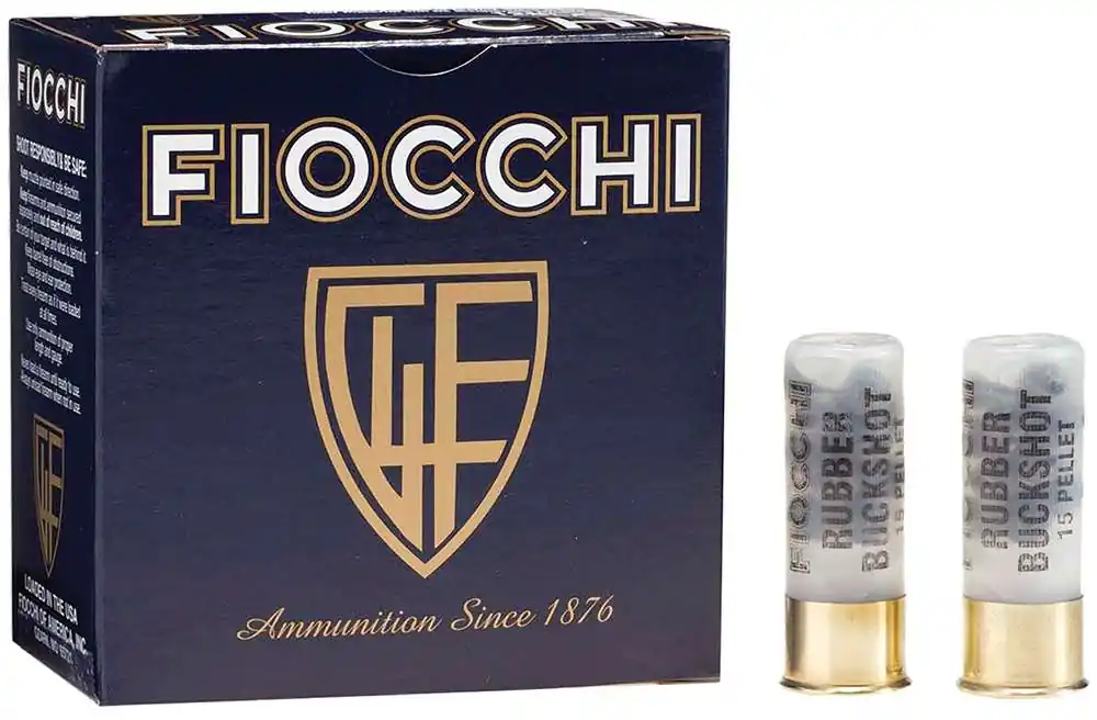 Fiocchi 12LERB10 Exacta Special Use 12 Gauge 2.75" 15 Pellets 00 Buck Shot 10 Round Box