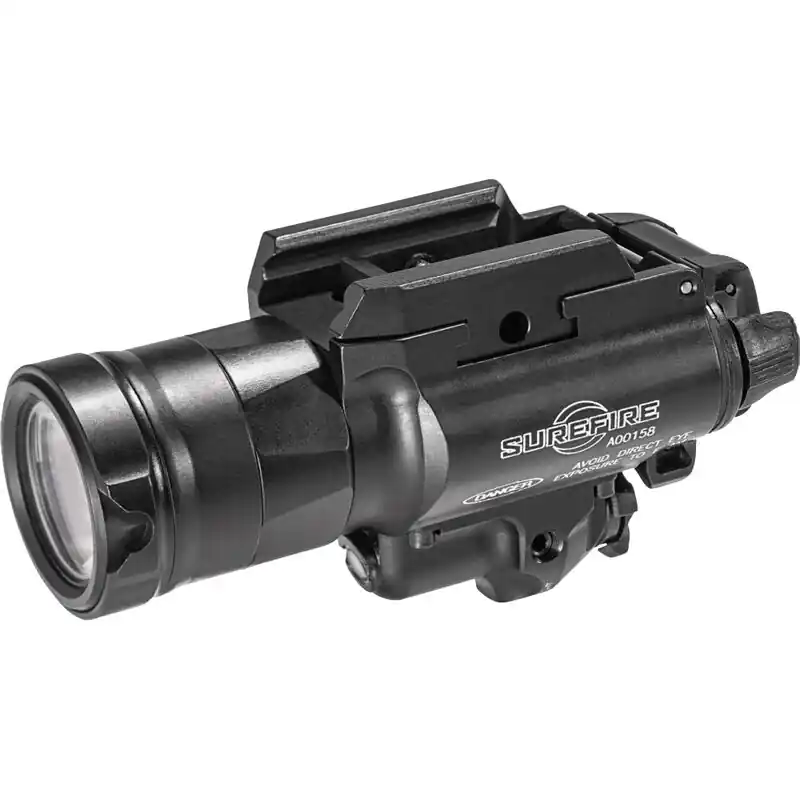 DEDICATED FOR MASTERFIRE RDH, X400 ULTRA, 6V, UNIVERSAL/PICATINNY THUMBSCREW RAIL MOUNT, 1,000 LUMENS, 505 nM GREEN LASER, BLACK, Z-XBC PUSH/TOGGLE SWITCH