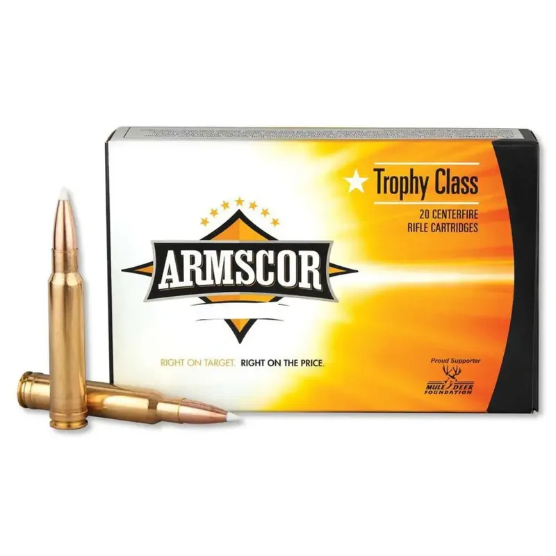 Armscor FAC338MAG225 Rifle 338 Win Mag 225 gr AccuBond 20 Round Box